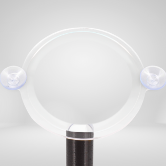 Pleksi podstavek s priseski za značko