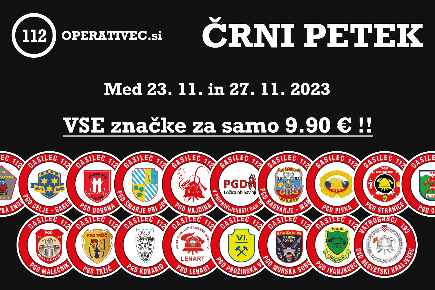 Črni petek - akcija 2023