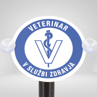 Značka - Nalepka - Veterinar