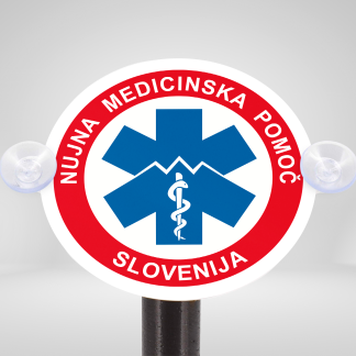 Značka - Nalepka - NMP - Nujna medicinska pomoč